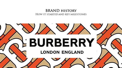 burberry 1900 capi|the history of Burberry.